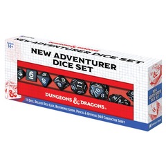 New Adventure Dice Set - Black